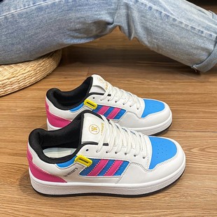 Dopamine Niche Color Matching Bread Shoes Women's Ins Trendy 2025 Spring and Summer New Academy Style All-match Casual Shoes