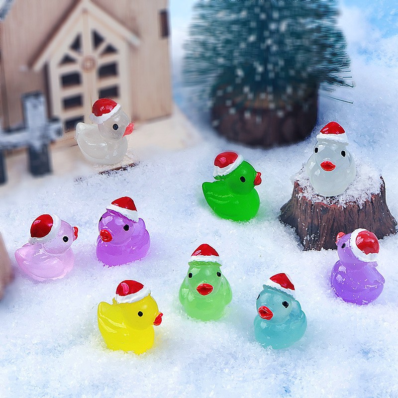 크리스마스 오리 야광 믹스