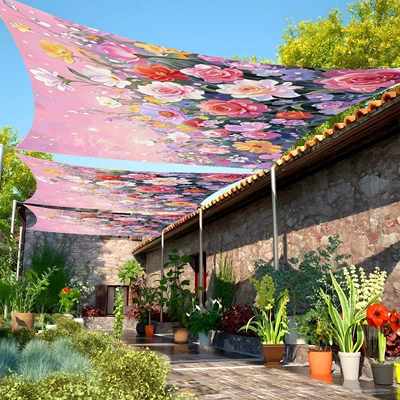 Cross-border outdoor sunshade fabric for Avtomobil yan çətirləri - sunshade-sail-2-185-240cm