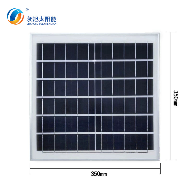 15W silicio policristalino 5v6v9v lámpara solar Energía Solar pequeños electrodomésticos placa de carga marco de aluminio laminado panel solar