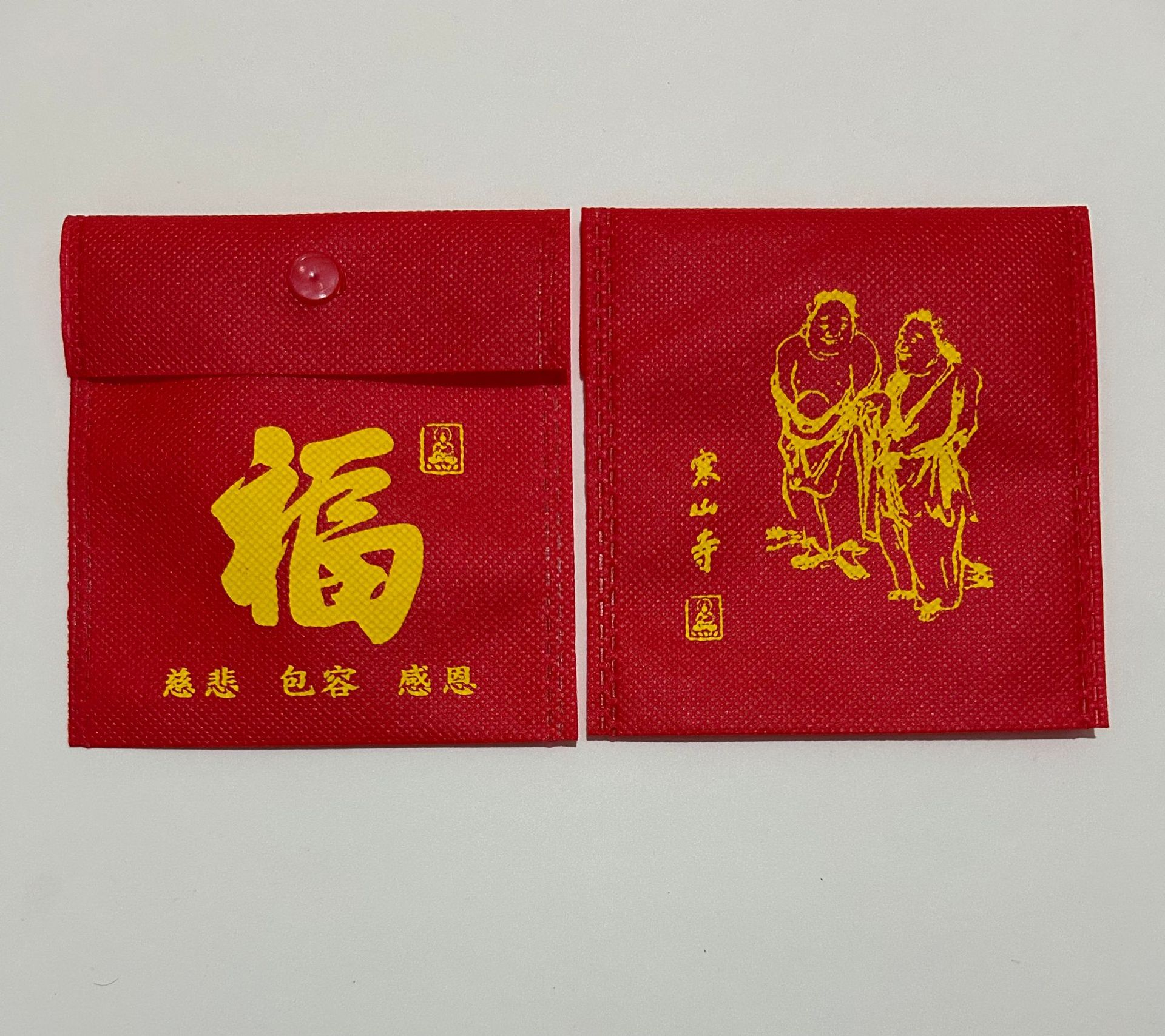 Red Hanshan Temple (ready in stock)-width 11cm*height 11.5cm+4cm