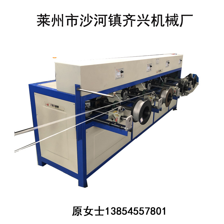 螺旋割草线尼龙圆丝拔丝机   PA割草线拉丝机组