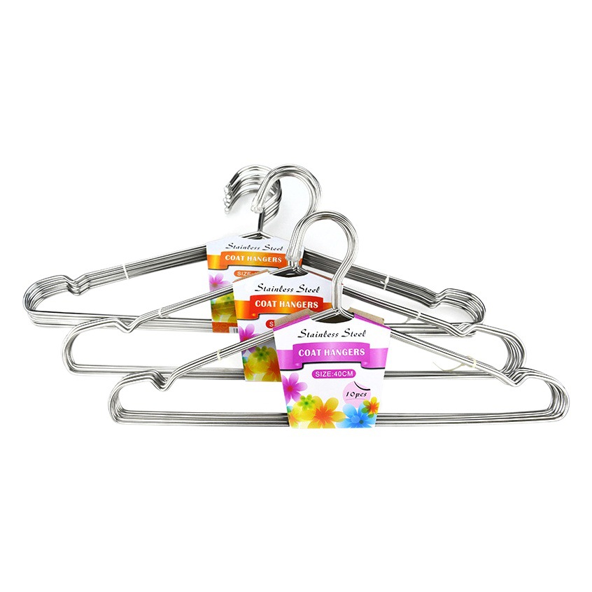 Percha de ropa de acero inoxidable 304 percha de ropa engrosada sólida percha de secado de acero inoxidable percha de ropa para niños adultos mojada y seca de doble uso