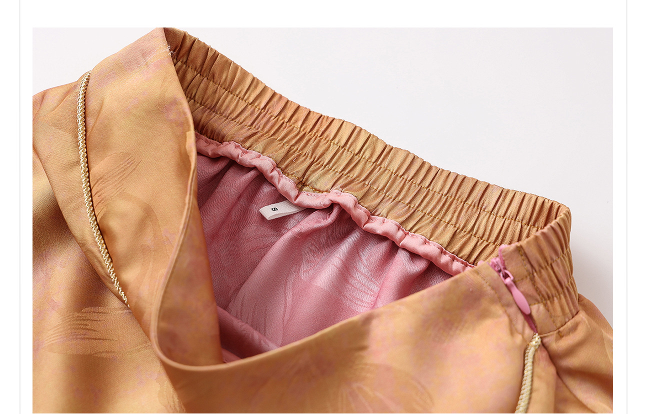 Bộ trang phục hai mảnh phong cách Trung Quốc mới – Áo vest cổ đứng thêu tay kết hợp chân váy đuôi cá — Váy nửa, Áo gilê chi tiết 30
