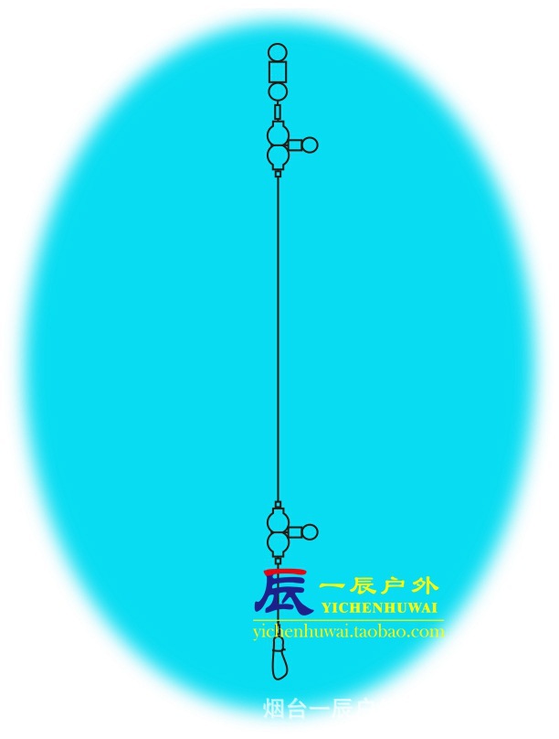 Night -light gourd fishing group Tiandi fishing group line Shipbuk island fishing boat fishing string hook bracket fishing gear accessories supplies 5