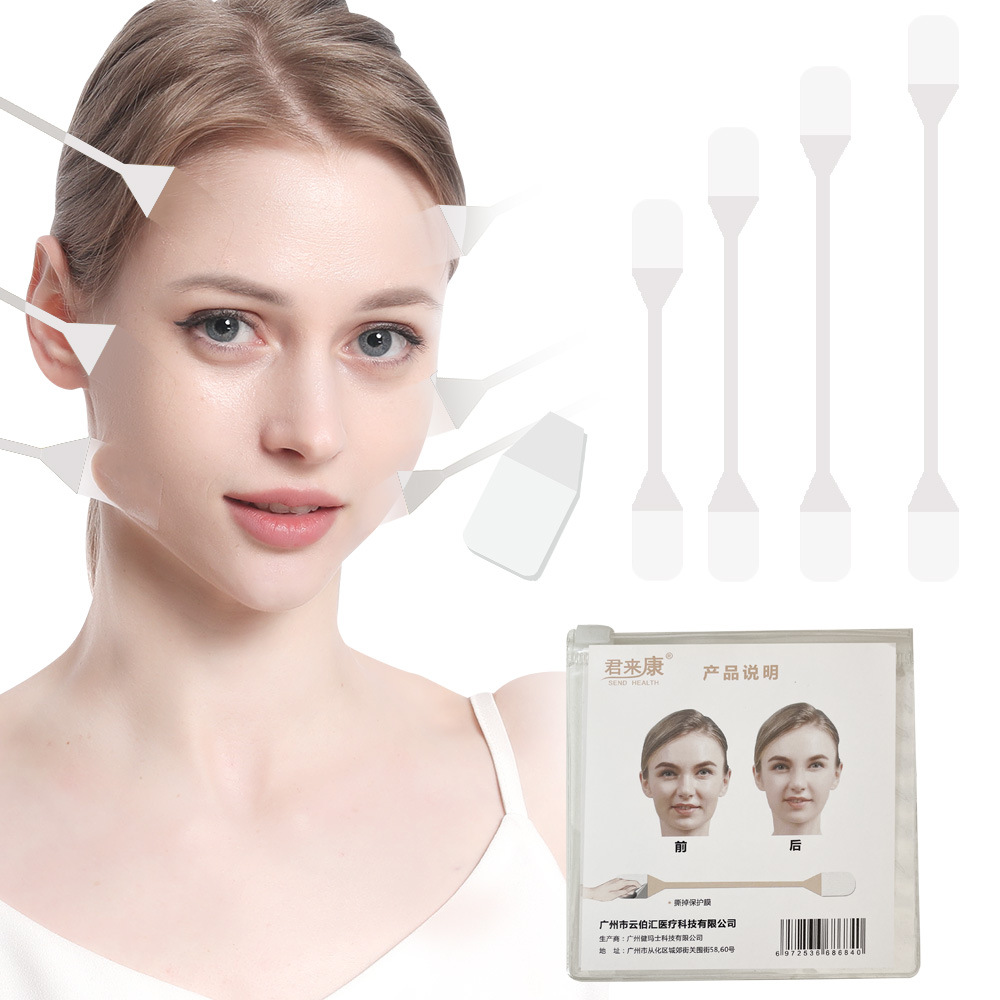 Fuente Fábrica Pegatinas faciales Pegatinas faciales, Pegatinas faciales ajustadas, Pegatinas faciales, Pegatinas transparentes, maquillaje cos, Pegatinas faciales mate, invisibles