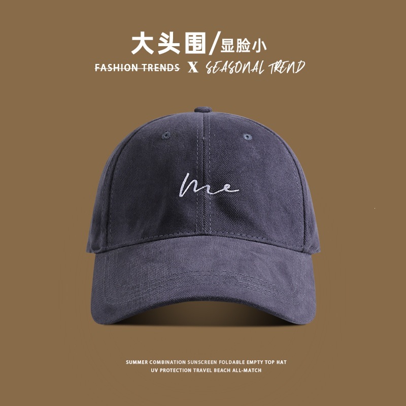 Grass embroidered wavy hairy baseball cap py nanny green