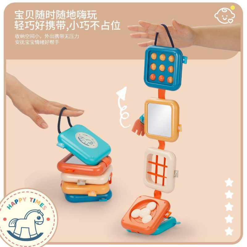 跨境宝宝忙碌叠叠乐益智启蒙感统智立方玩具婴儿早教|undefined