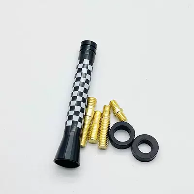 vehicle antenna – Short Antenna - 77cm-track-white-grid