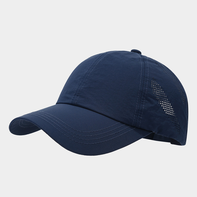 Sombrero de béisbol impermeable simple coreano de alta calidad simple japonés de color sólido sombrero de lengua de pato mujer cara pequeña