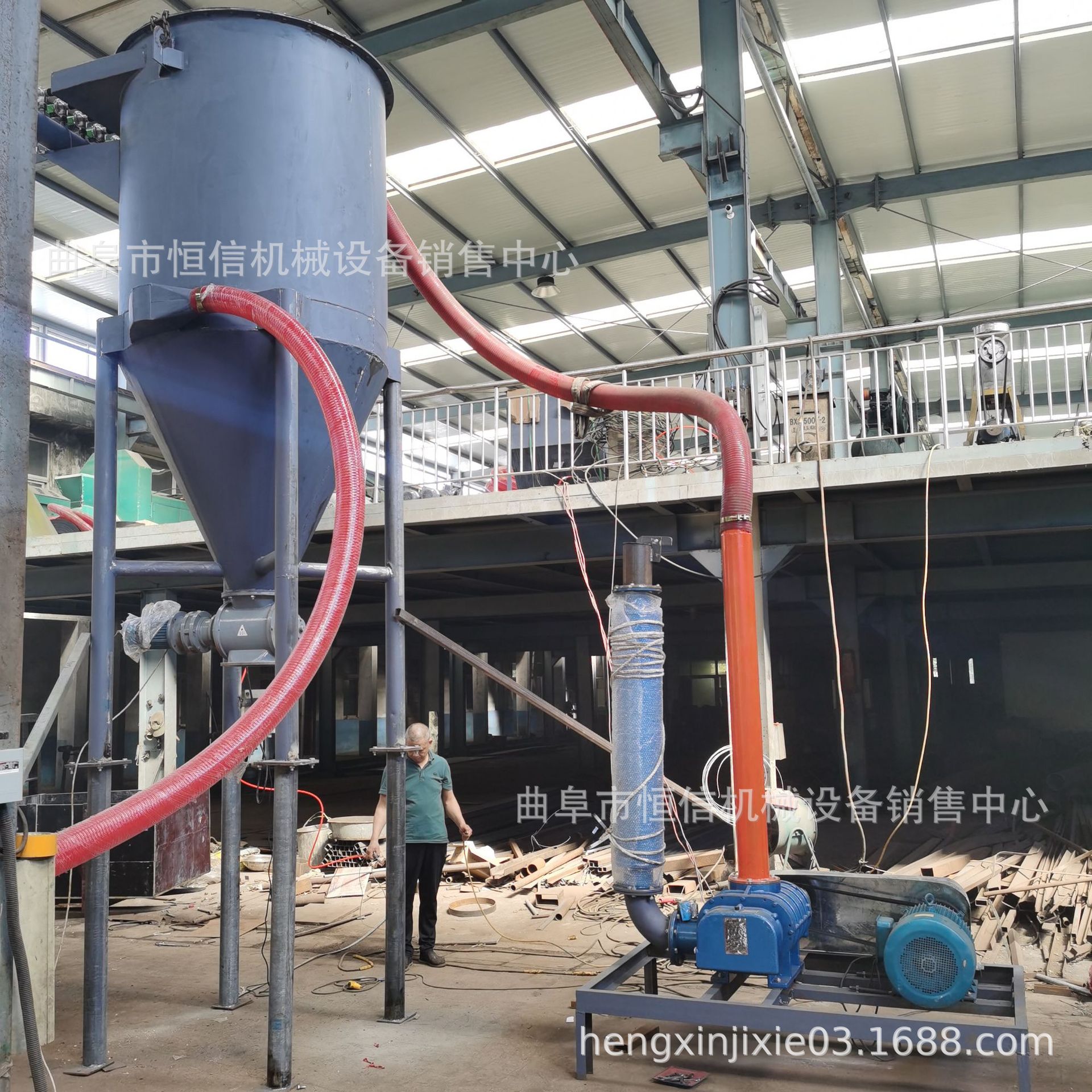 钢板仓仓库水泥灰气力吸灰机 脉冲除尘负压吸灰机zcjb 型号齐全