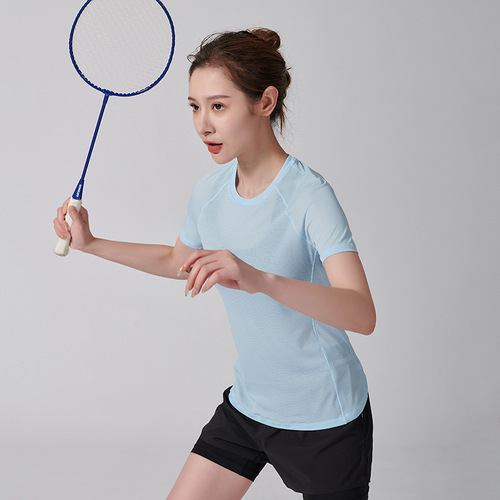 Professional Running Training Lightweight Anti-wear Skin-friendly Breathable High-elastic Quick-drying Round Neck Slim-fit Sports T-shirt