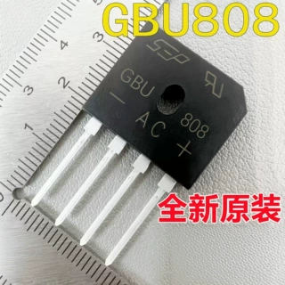 GBU810 GBU808 GBU806 GBU804 ASEMI整流桥 封装GBU-4 电子元器件