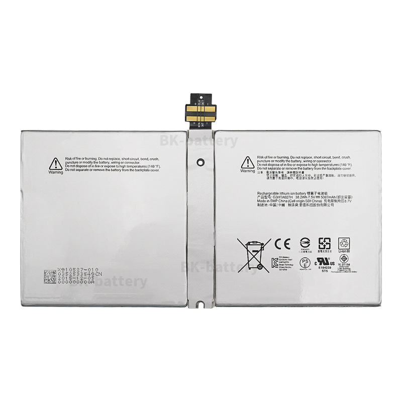 Neutral built-in battery for Microsoft Surface Pro 4 DYNR01 G3HTA027H Neutral built-in battery for Microsoft Surface Pro 4 DYNR01 G3HTA027H