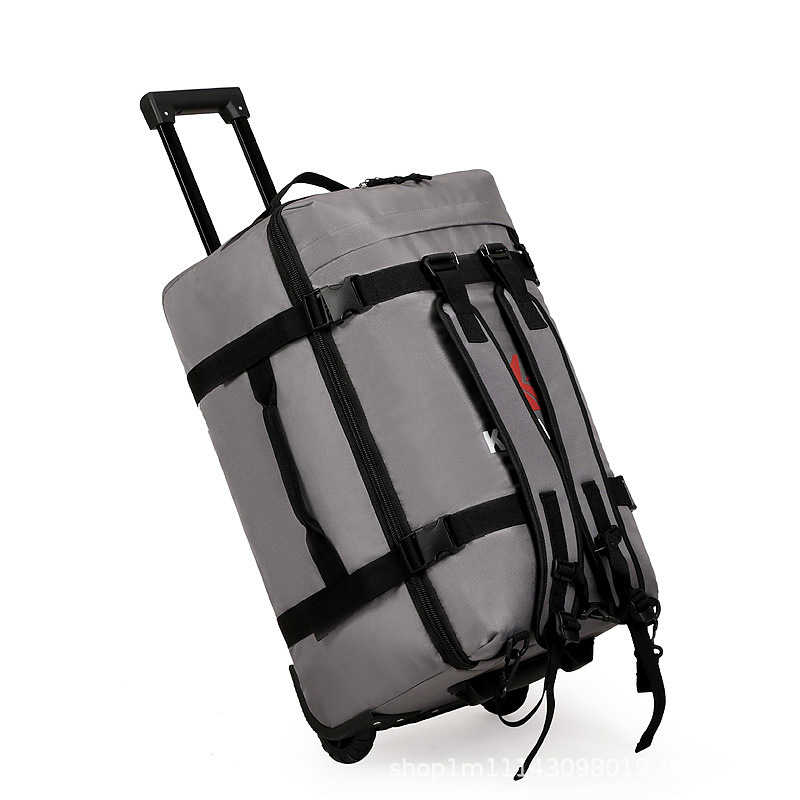 Bolsa de viaje con ruedas al aire libre caminata mochila bolsa de viaje bolsa de tracción bolsa de viaje al por mayor bolsa de transporte