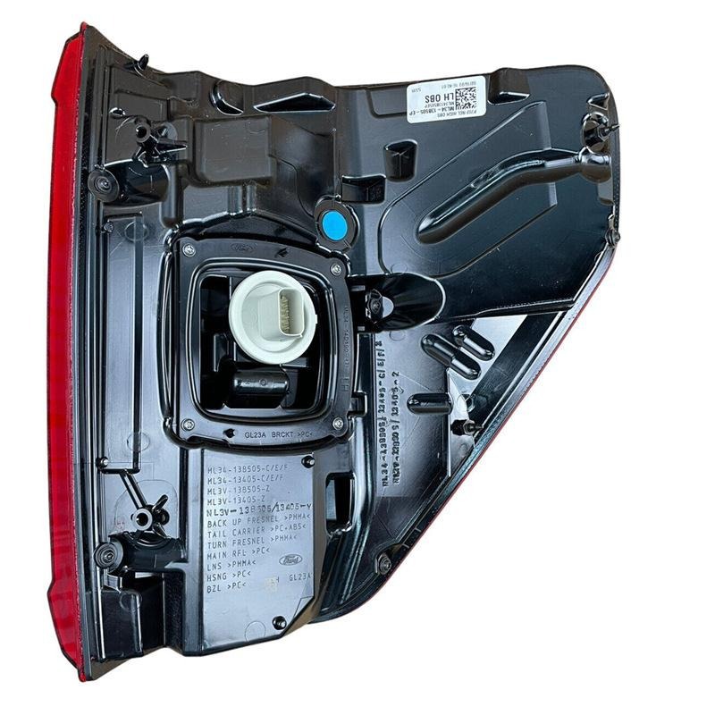 Para 2021 - 2023 Ford F150 rojo con punto ciego LED freno luz trasera ML3Z13405D