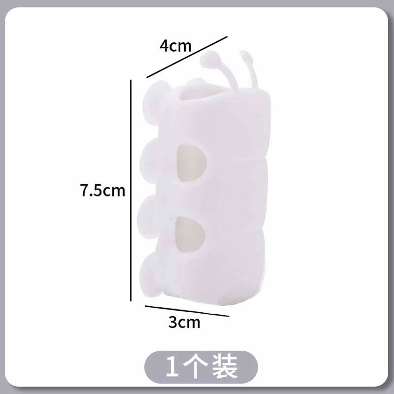 乔乐 Tubing Fixing Seat Caterpillar in White or Grey, Durable and Easy to Install