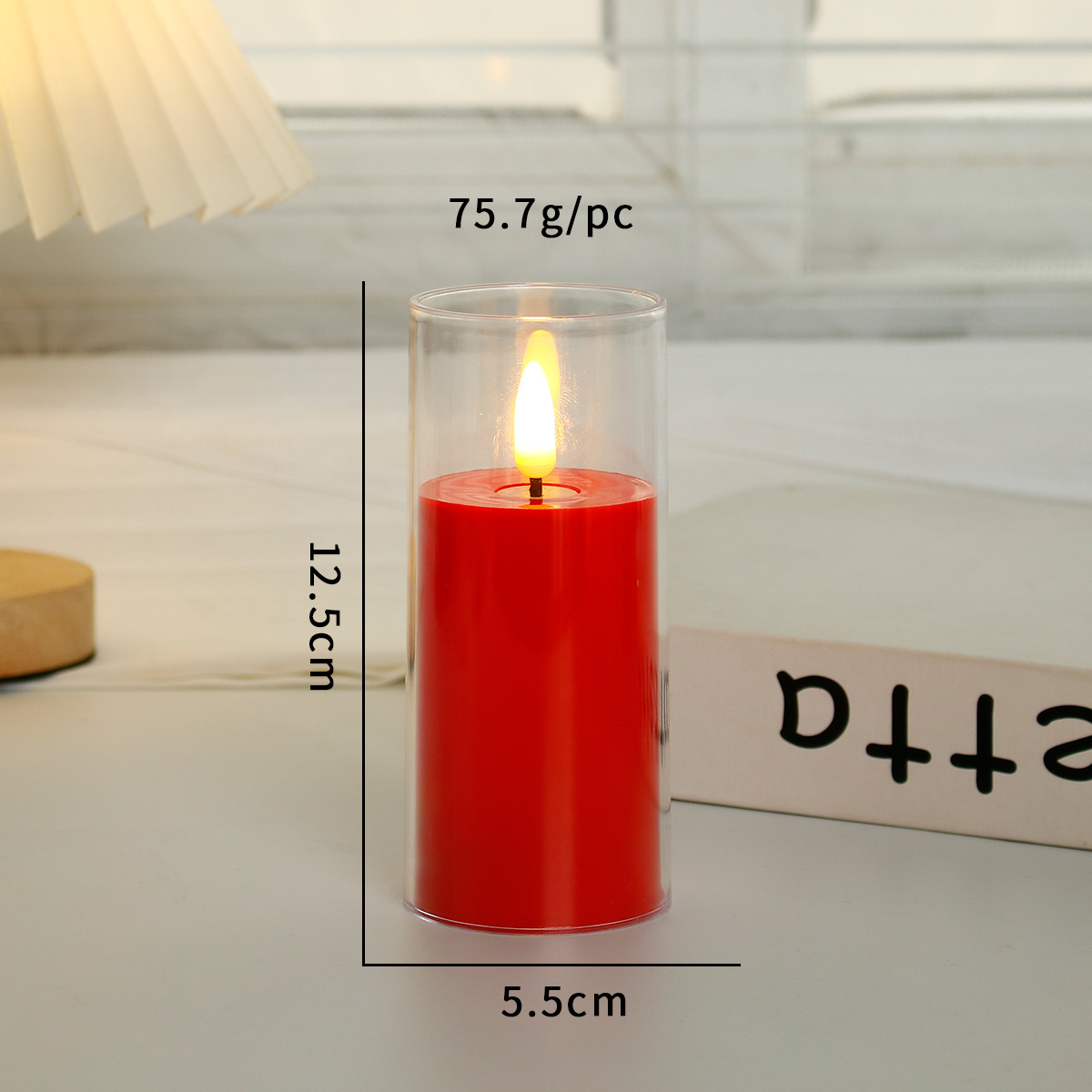 5x12.5 빨간색 총알