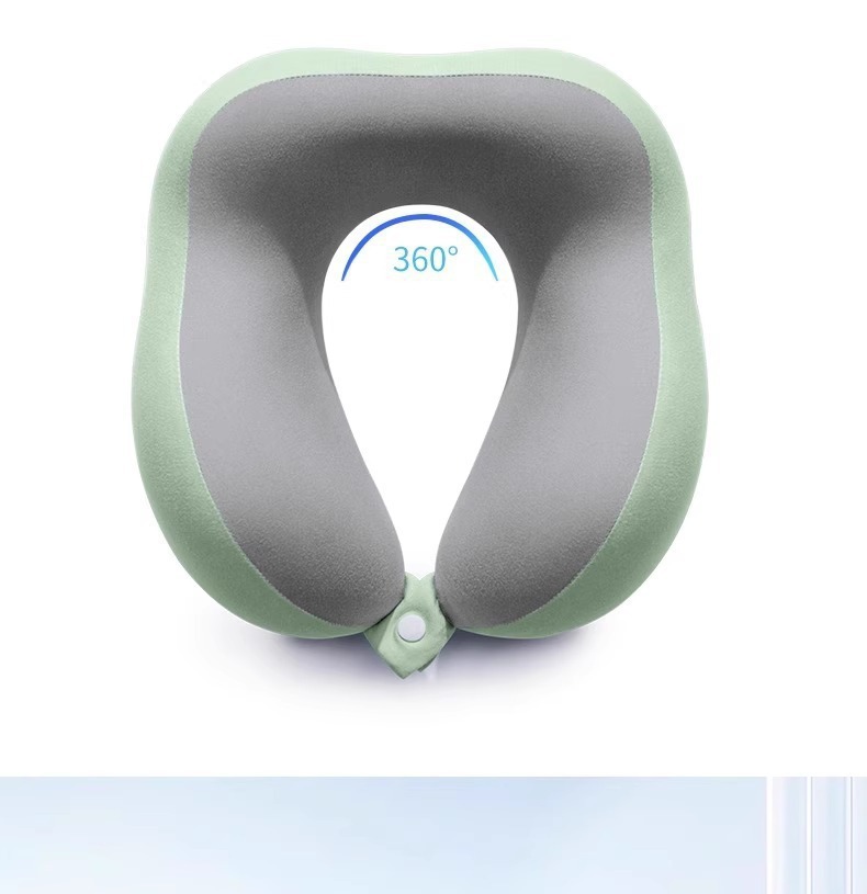 Portable U-Shaped Pillow, Travel Sleeping Essential, Long-Distance Flight, High-Speed Rail, Car Travel Neck Support Pillow, Neck Rest Pillow, Cervical Pillow