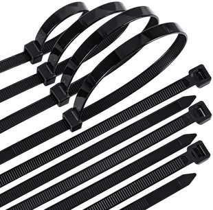 Ribbon junteng factory wholesale self-locking nylon black ribbon strap large quantity discount multiple specifications