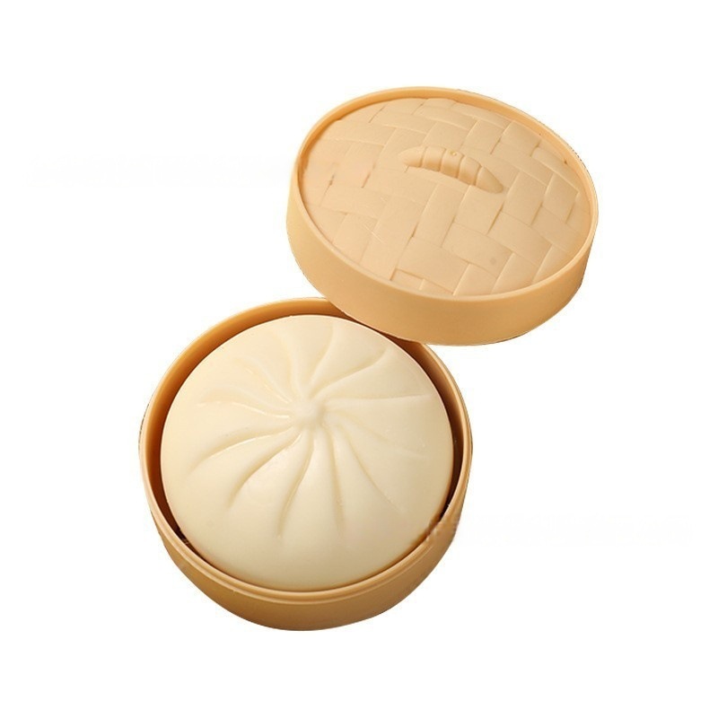 Creativo de descompresión de bolos de pan descompresión artefacto de bolos de pan grande pellizco simulación de música pellizco pequeño paquete de jaula de rebote lento tienda de venta caliente