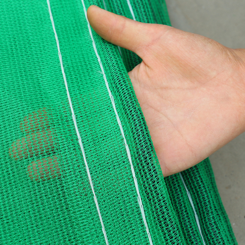 建筑安全网工地外架阻燃密目网阳台装修防护网绿色盖土绿网脚手架