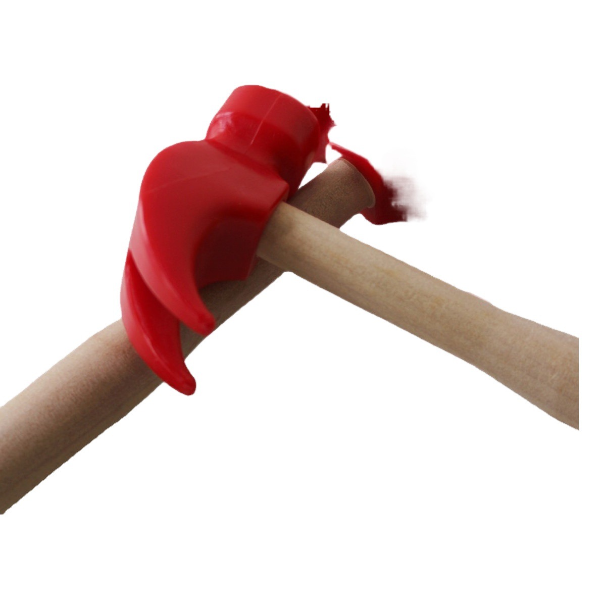 Martillo para niños martillo de madera juguete simulación pequeño martillo de madera tocando juguete pequeño martillo jardín de infantes Taller de madera herramienta de frotamiento