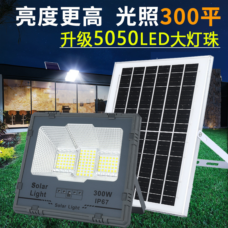 明鹰牌太阳能投光灯小区公园庭院灯超亮5054太阳能新款泛光灯批发|undefined