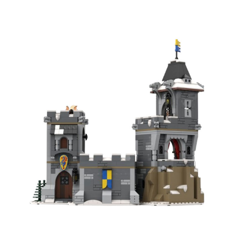 Set de blocs de construction château modèle scène de rue_voghion.com