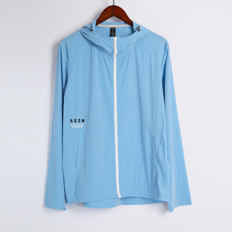 (Cross-border trading), summer quick dry jacket for men and women for hiking for training for gym, sports travel hoody, for running 5
