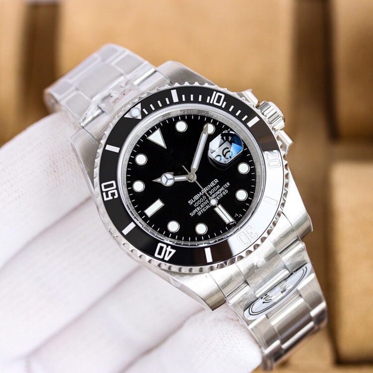 C Factory Gold Water Ghost Watch Fully Automatic Mechanical Watch Waterproof Luminous N Factory Ceramic Ring Yacht Laojia Mechanical Men's Watch