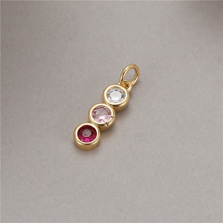 1 Piece Quantity Copper Material 1 Piece Copper Zircon Devil'S Eye Novelty