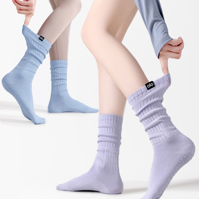 Yoga Socks Non-Slip Professional Women's Mid-Calf Socks Fitness Non-Slip Socks Floor Socks Adult Pilates Socks Yoga Socks Non-Slip Professional Women's Mid-Calf Socks Fitness Non-Slip Socks Floor Socks Adult Pilates Socks