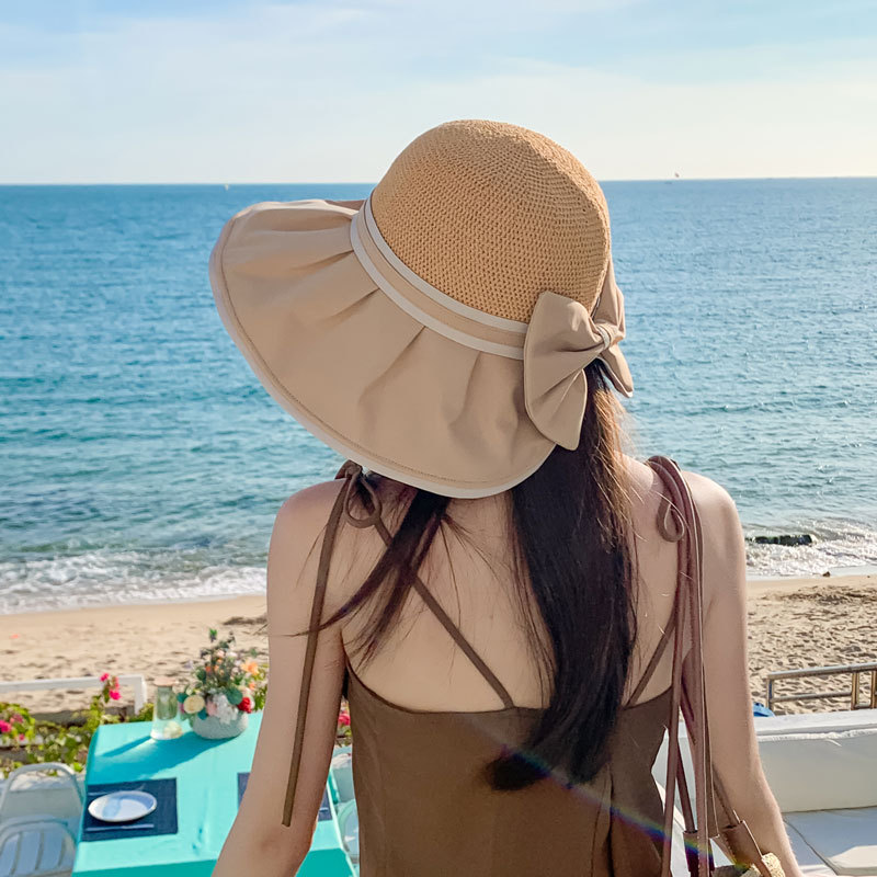 [해외직구]태양 모자 여성 여름 자외선 차단 1세트(2EA)