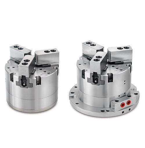 千岛CHANDOX 超精密二爪卡盘、三爪气压夹盘 MTK-04 MTK-06T TK-0