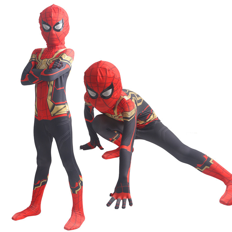 スパイダーマン ワンピース タイトスーツ ハロウィン コスプレ衣装 大人 子供用 ワンピーススーツ 衣装 コスチューム|undefined