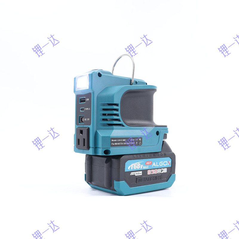 跨境锂电智能逆变器18-21V充电电源AC110V/USB插口DC5V多功能逆变|undefined