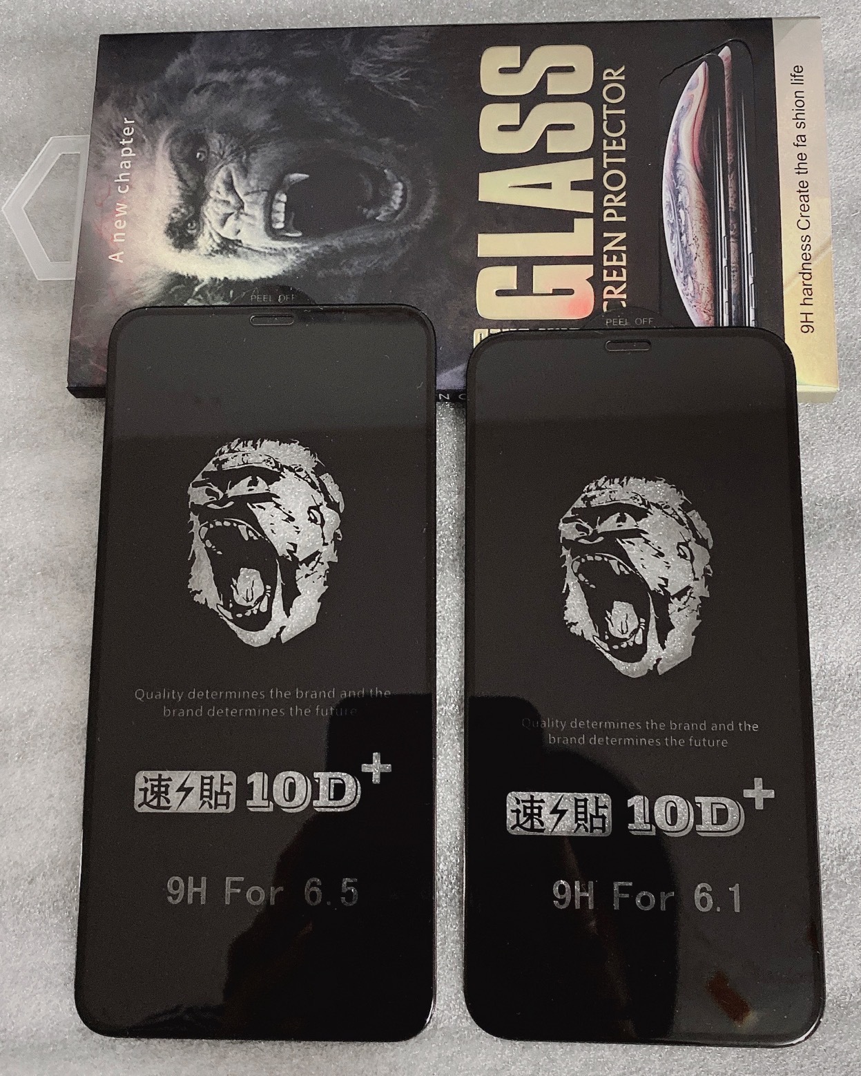 10D película templada Apple 15promax gorila 3D epoxi para iphone14 HD película antivisión para teléfono móvil