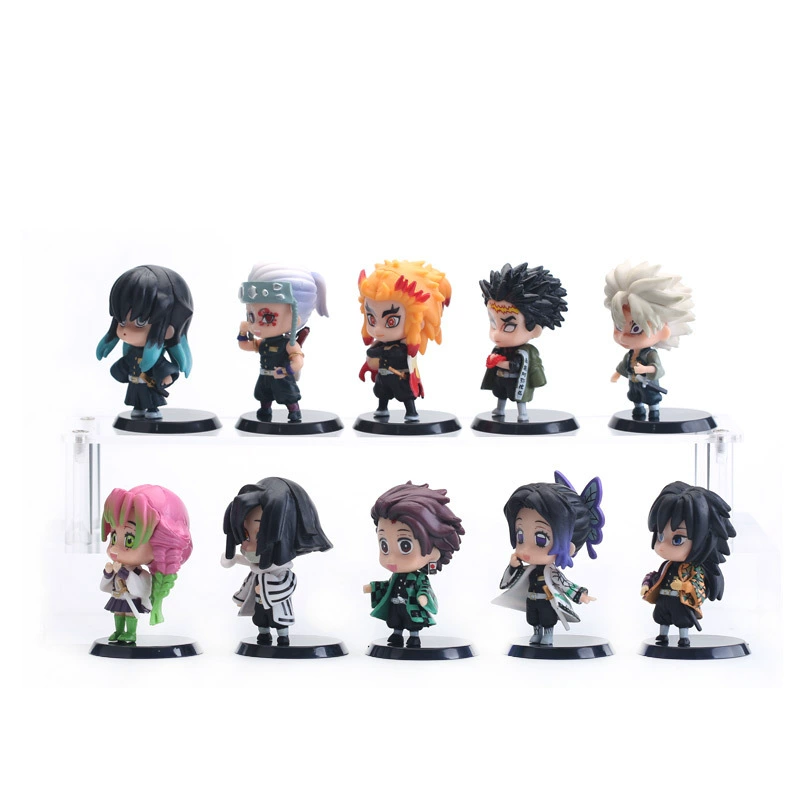 Minifigure, set PVC, toy, doll, 10 pieces