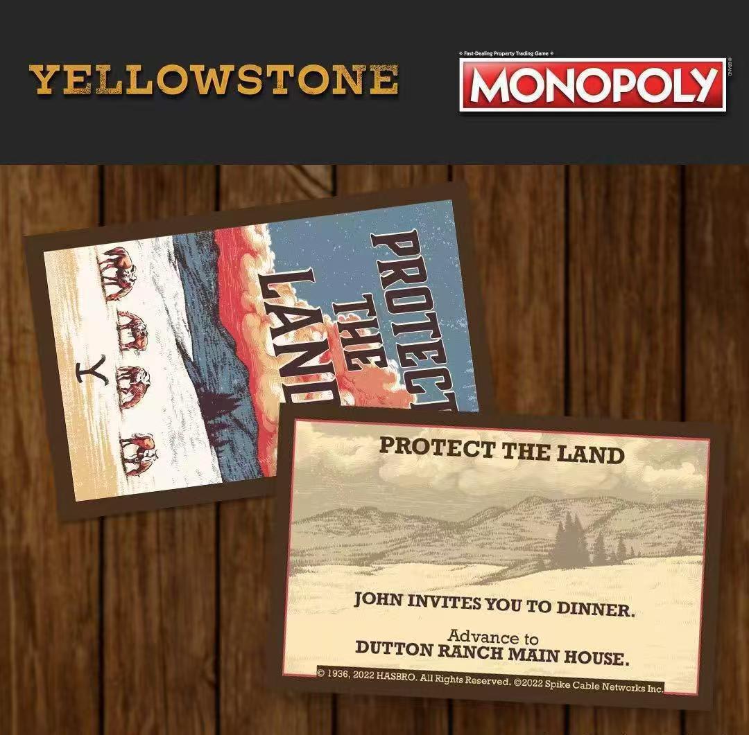 跨境新品Monopoly: Yellowstone黄石大富翁桌游纸牌游戏棋卡牌详情6