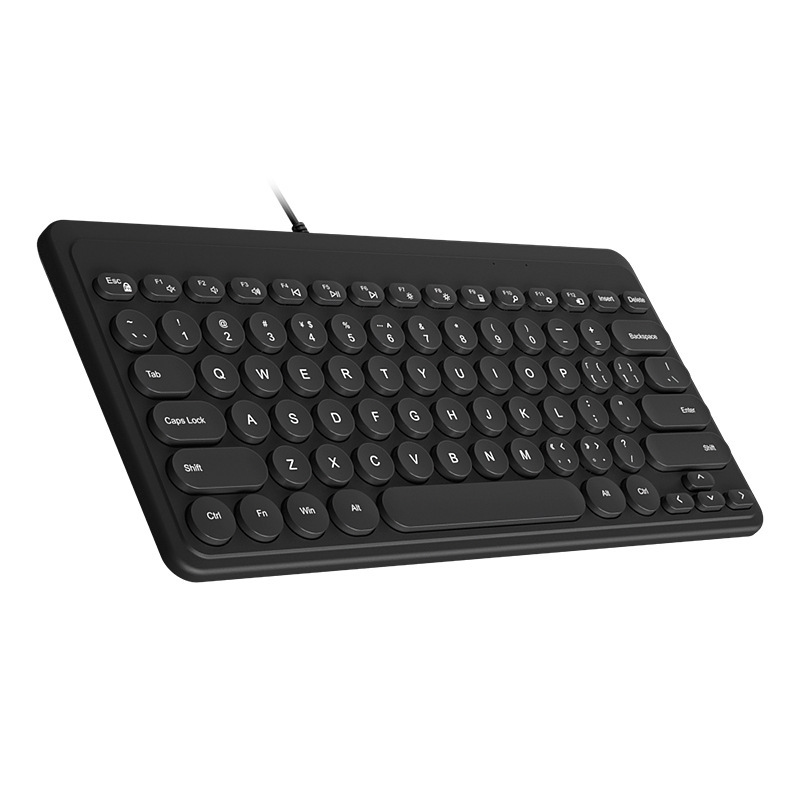 BOW 有線キーボード K610U 人間工学に基づいた快適な静音設計、コンパクトで持ち運びに便利、家庭用オフィス、静音オフィスに最適|undefined