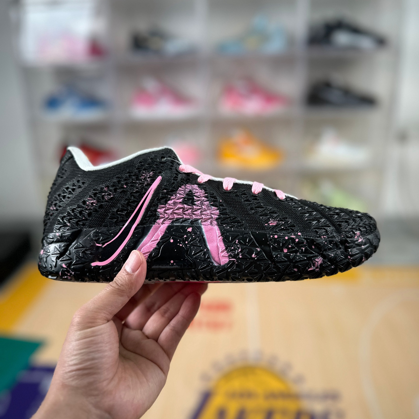Pure original Ja3 Morant tres generaciones de pulso negro, zapatos de baloncesto nocturno para hombres y mujeres, zapatos deportivos de moda