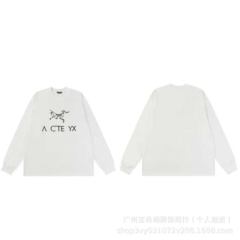 跨境新款鸟家ARC秋季圆领宽松运动休闲男女同款百搭T桖一件代发|undefined