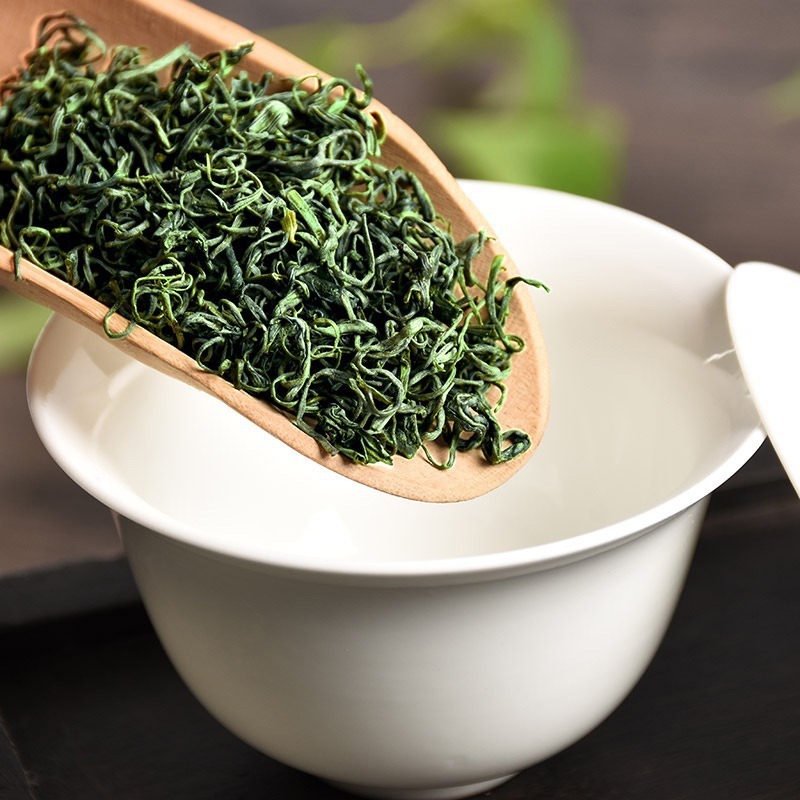湖北恩施セレン茶伍家台貢茶2024当季新茶高山緑茶雲霧茶自封袋包装代発|undefined