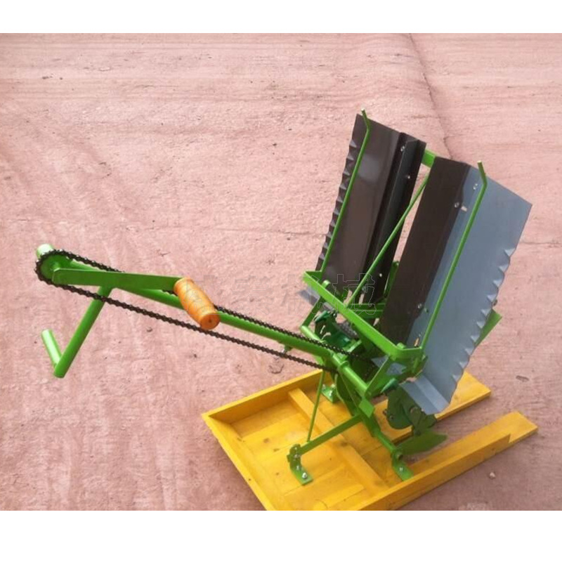 水稻栽苗补苗机 农用秧苗种植机 两行人力手摇式水稻种植插秧机