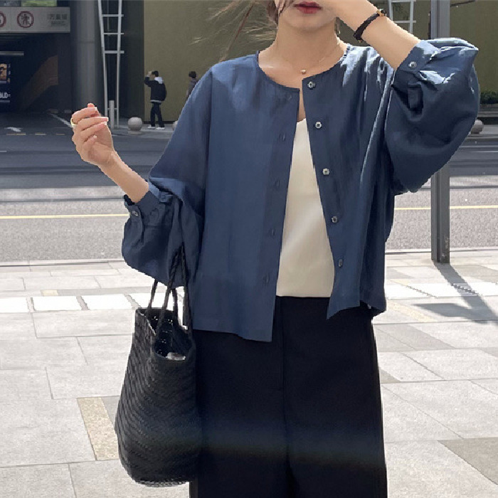 春秋季新款韩国东大门2025新款百搭薄款宽松气质休闲短外套女百搭|undefined