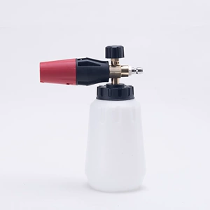 High-pressure car wash foam cannon, large-capacity PA aluminum spray bottle, large-caliber cleaning machine water gun, PA bottle
