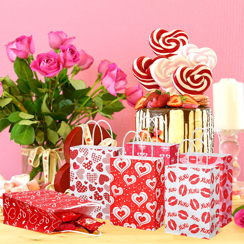 现货供应亚马逊热销牛皮纸袋恐龙系列礼品袋生日家庭派对礼物袋