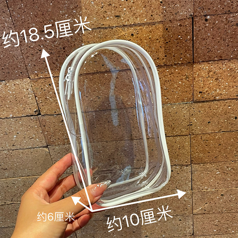 仅娃包LBB棉花娃娃搪胶娃包防尘保护套透明外出收纳防尘袋|undefined