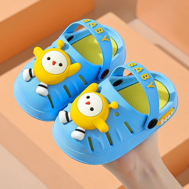 Zapatillas infantiles princesa de verano lindo interior pisar mierda sensación de dibujos animados baño antideslizante padre-hijo zapatillas frías image 6